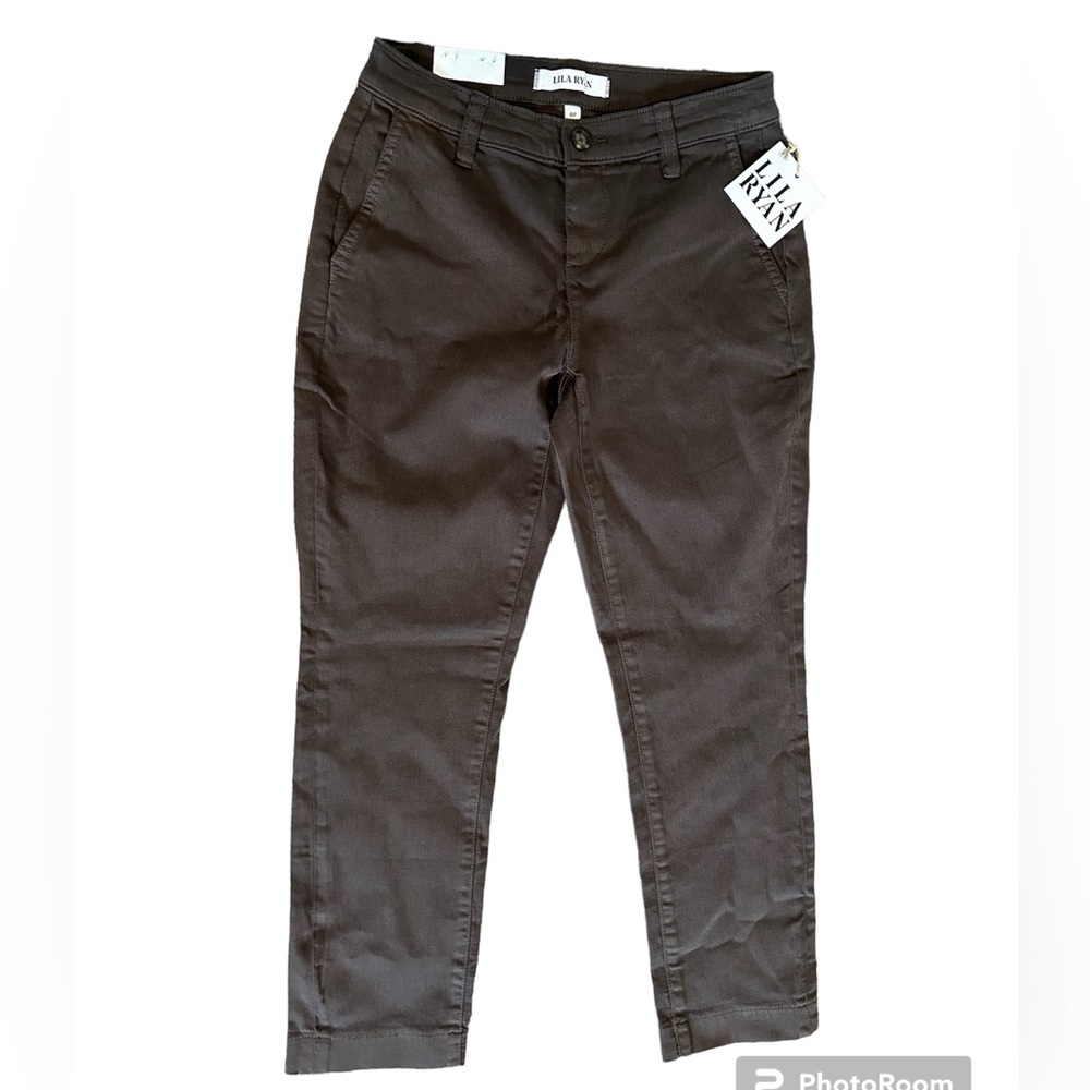 Lila Ryan Women’s The Erica Petite Slim Chino - Mocha - Size 0P